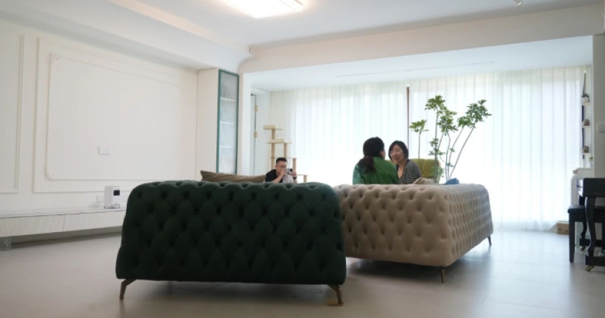 煙臺(tái)市法式奶油風(fēng)裝修效果圖